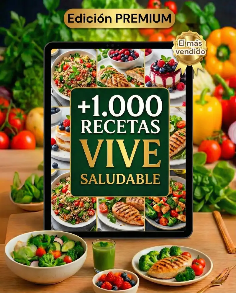 +1.000 Recetas Sin Gluten y Sin Azúcar